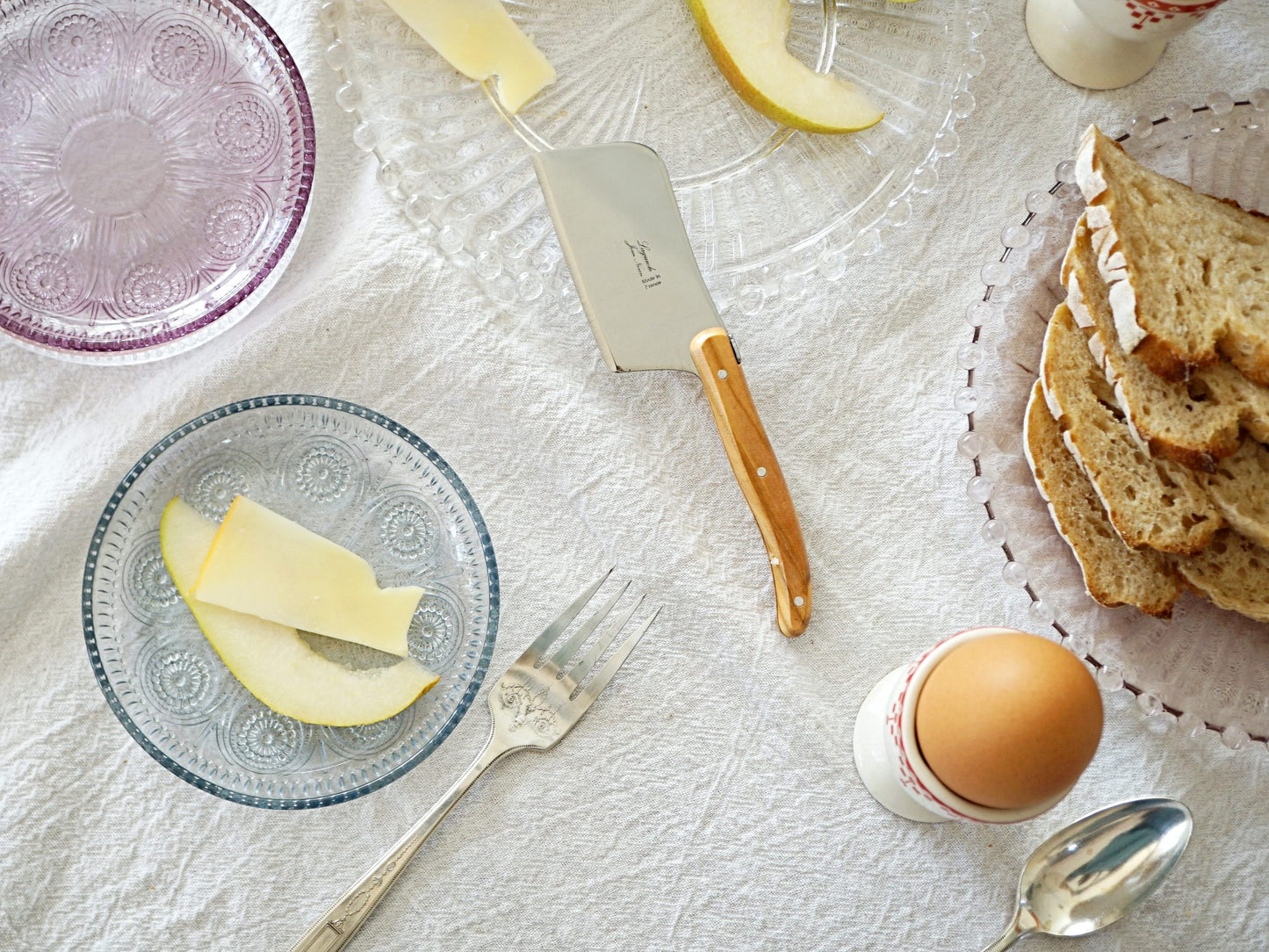 Annette Glass Dessert Plates