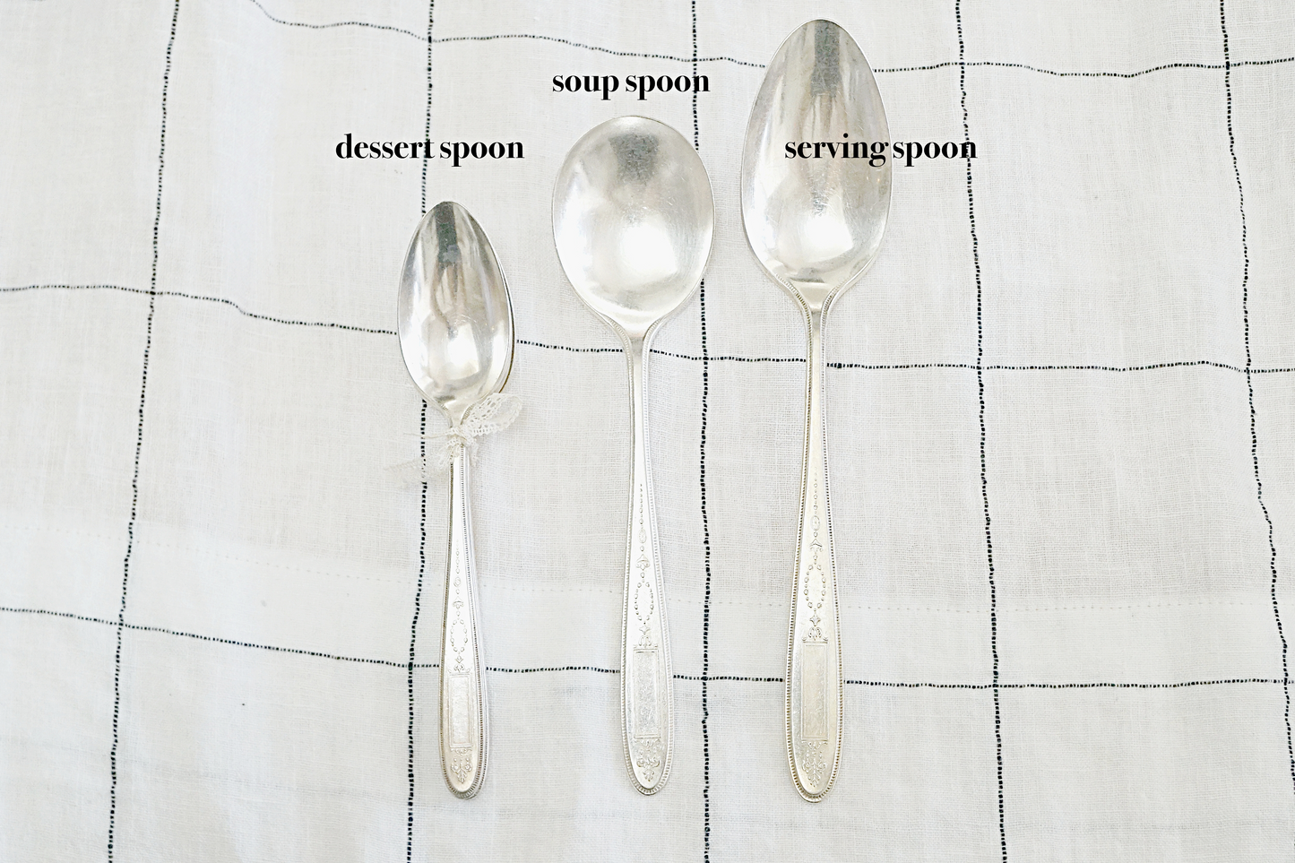 Marie Soup Spoon set of 4