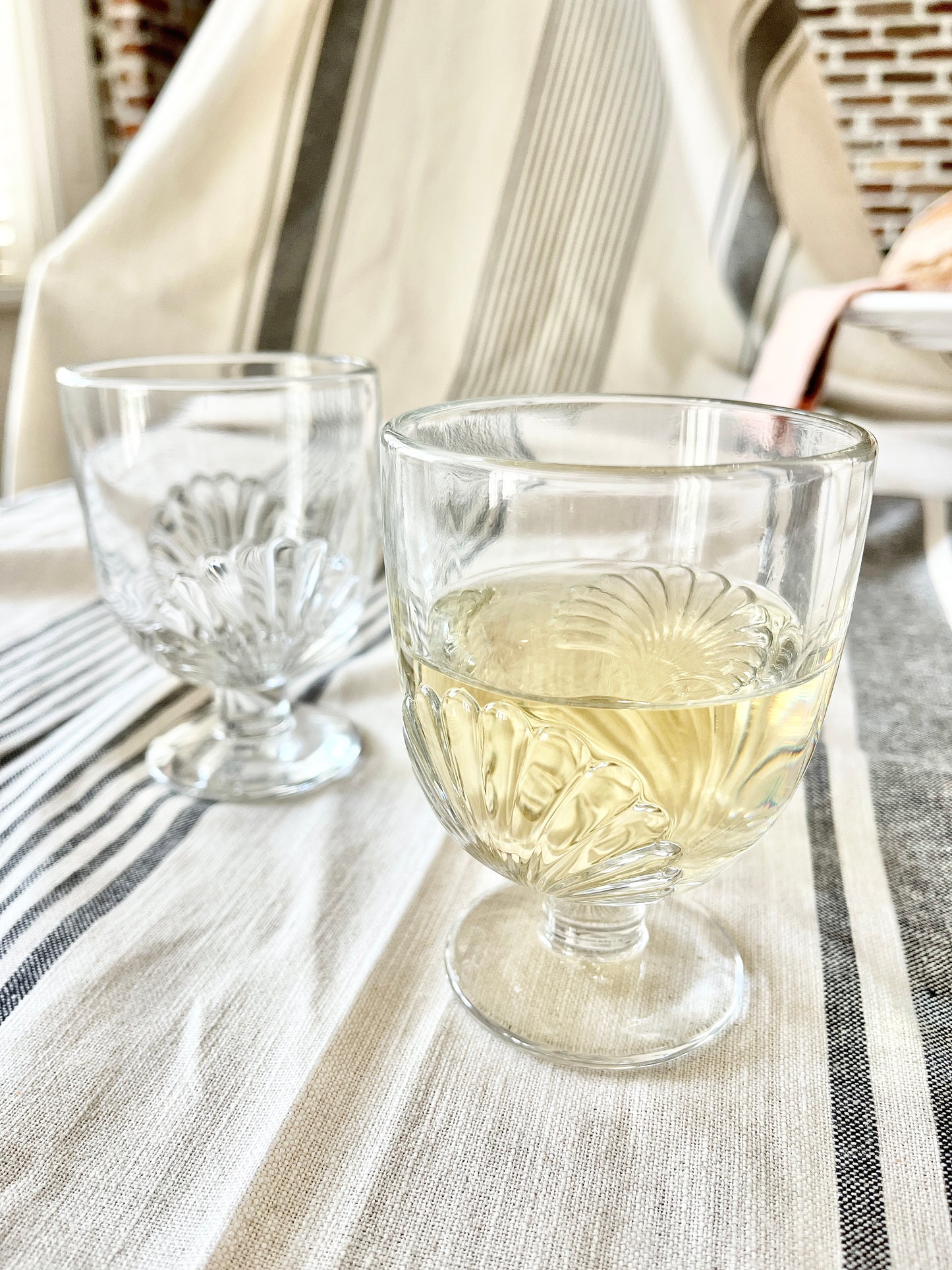 La Rochère Seashell Wine Glasses set of 4