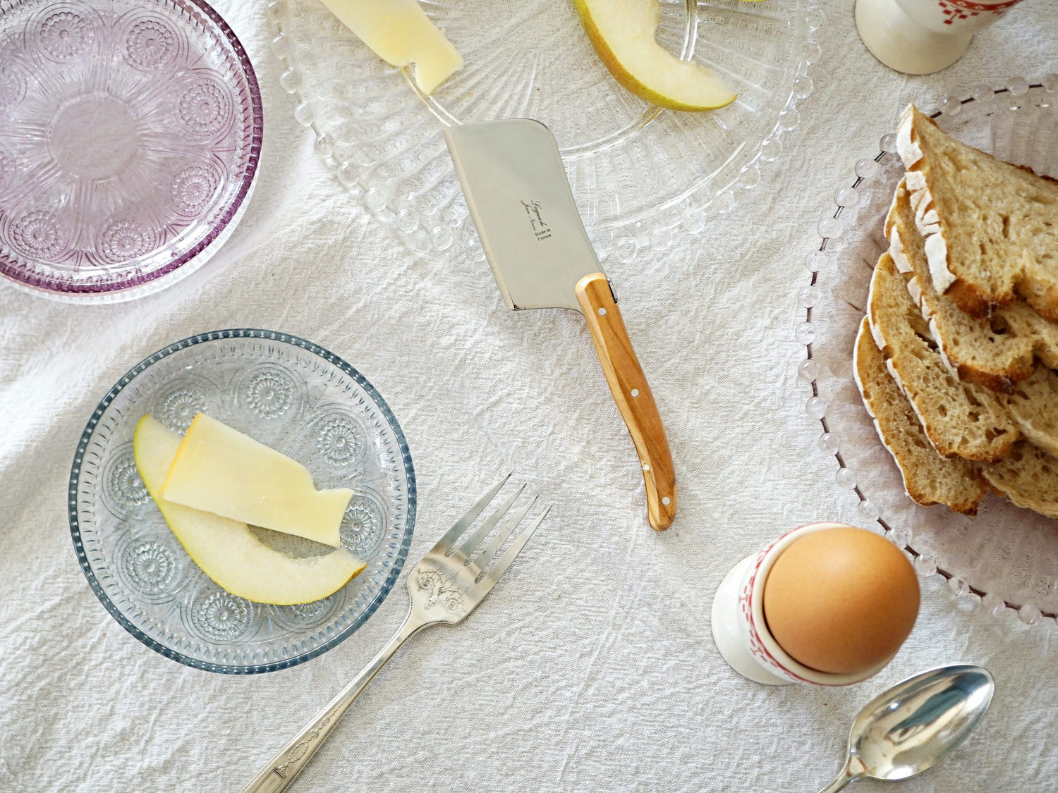 Annette Glass Dessert Plates