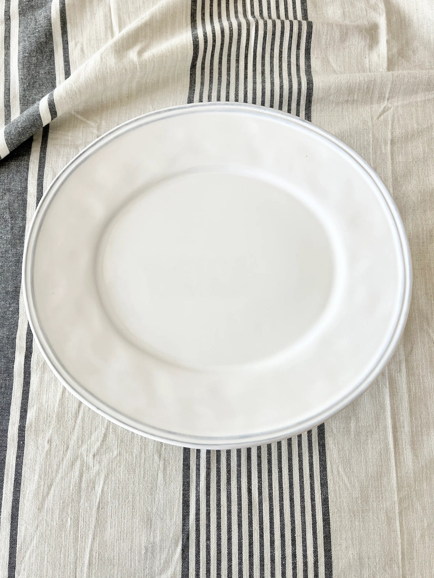 Ceramic Oval Footed Serving Platter