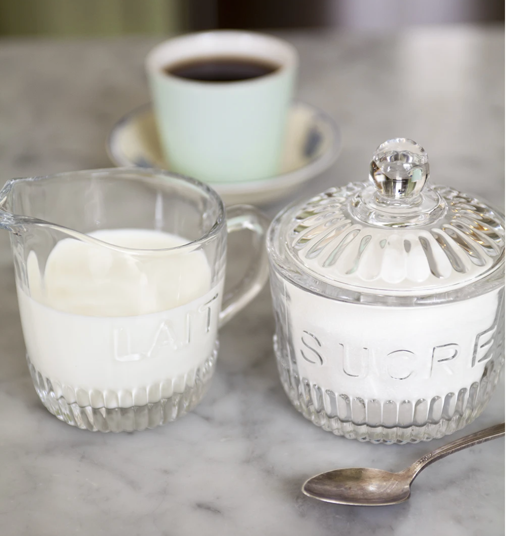 Clear Glass Creamer